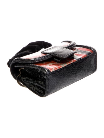 Dries Van Noten Leather Top Handle Bag