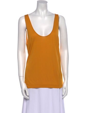 Dries Van Noten Scoop Neck Sleeveless Top