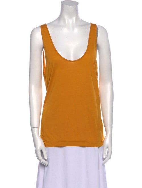 Dries Van Noten Scoop Neck Sleeveless Top