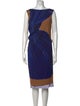 Dries Van Noten Printed Knee-Length Dress