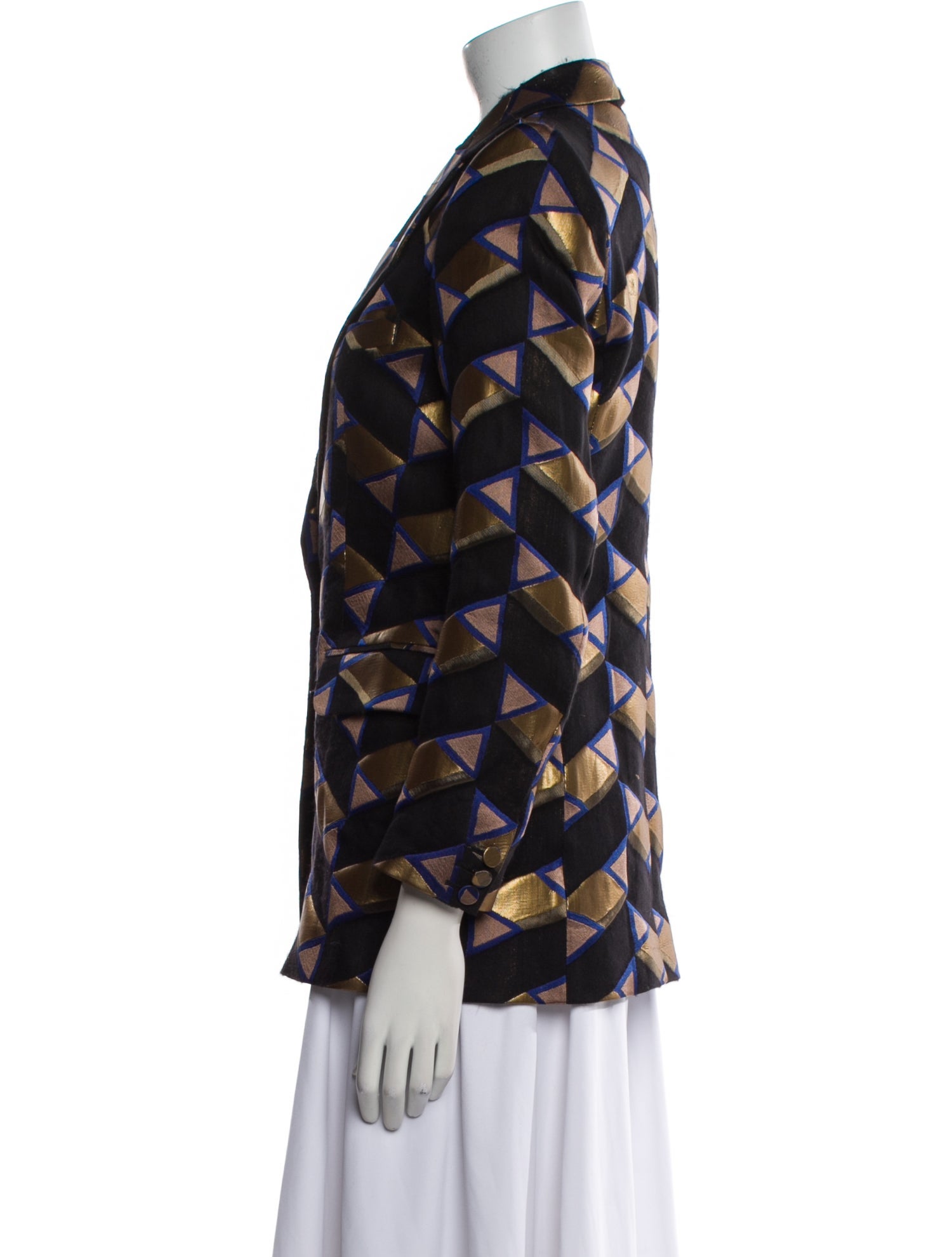 Dries Van Noten Printed Blazer