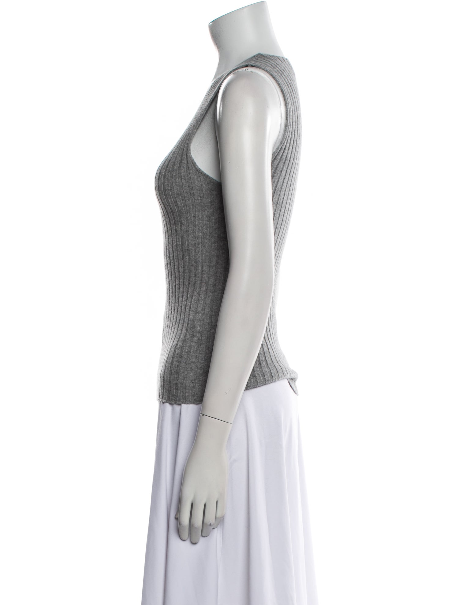 Dries Van Noten Cashmere Scoop Neck Top