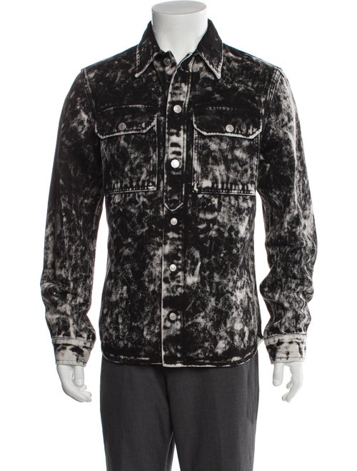 Dries Van Noten Printed Denim Jacket
