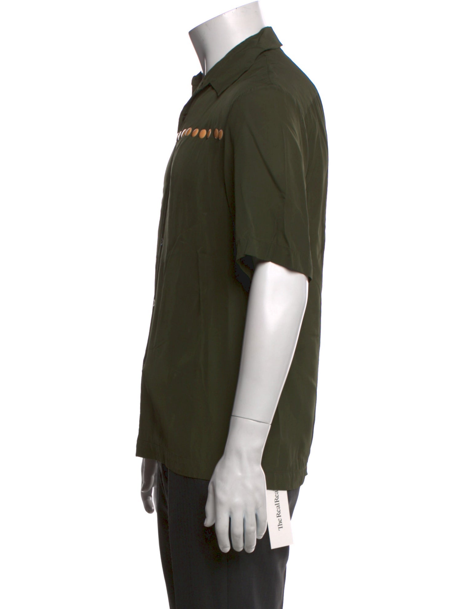 Dries Van Noten Graphic Print Short Sleeve Shirt