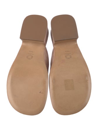 Dries Van Noten Suede Slides