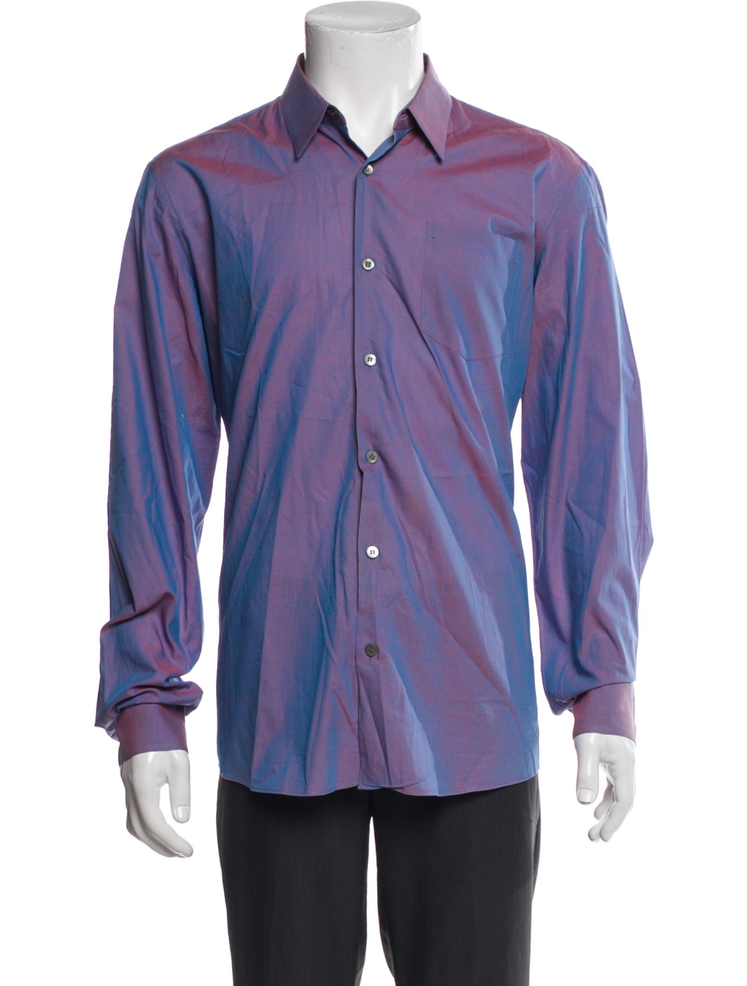 Dries Van Noten Long Sleeve Dress Shirt