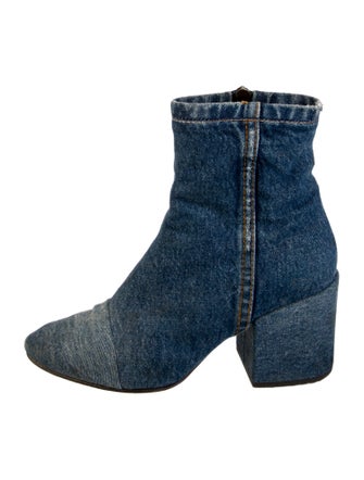 Dries Van Noten Denim Boots