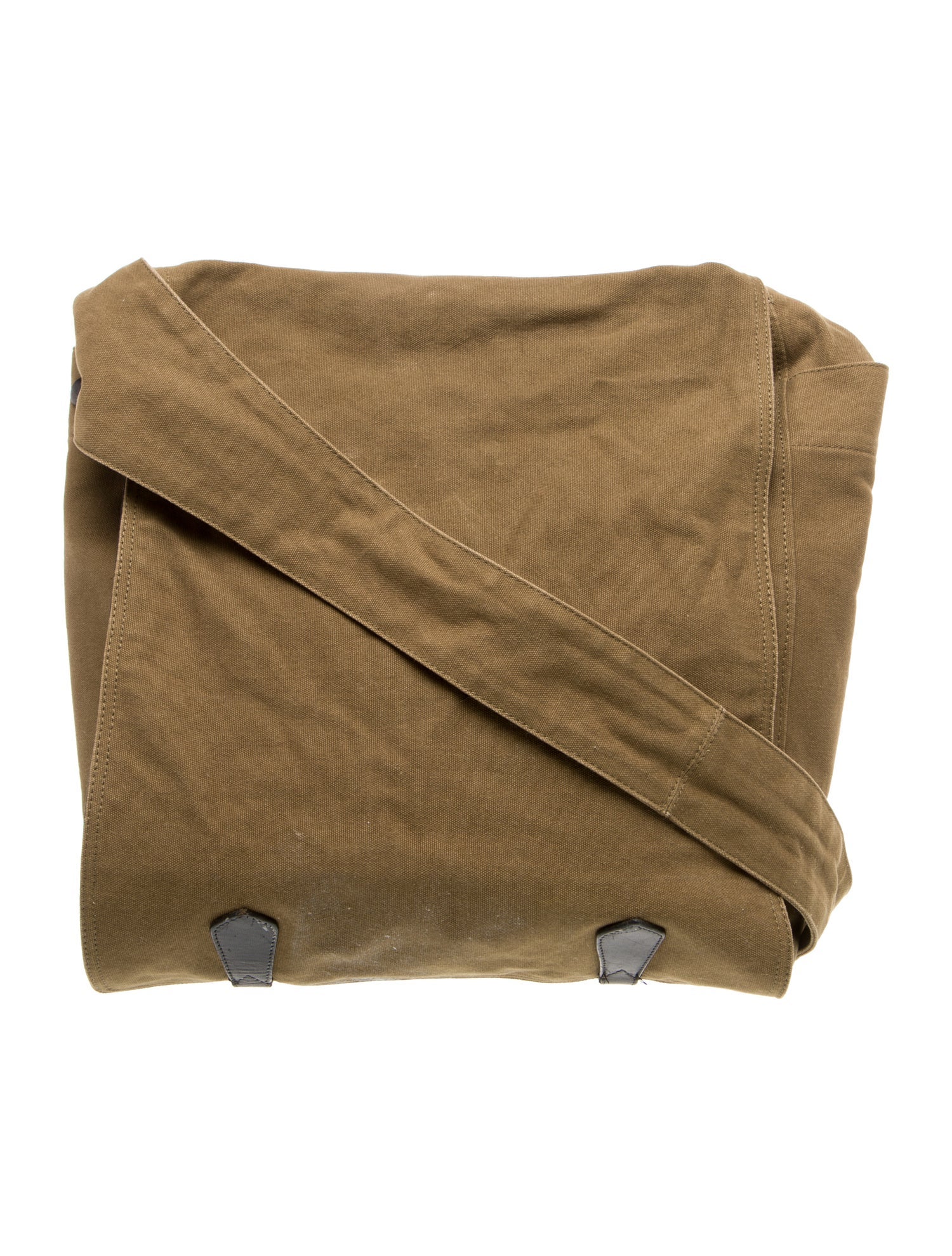 Dries Van Noten Canvas Messenger Bag