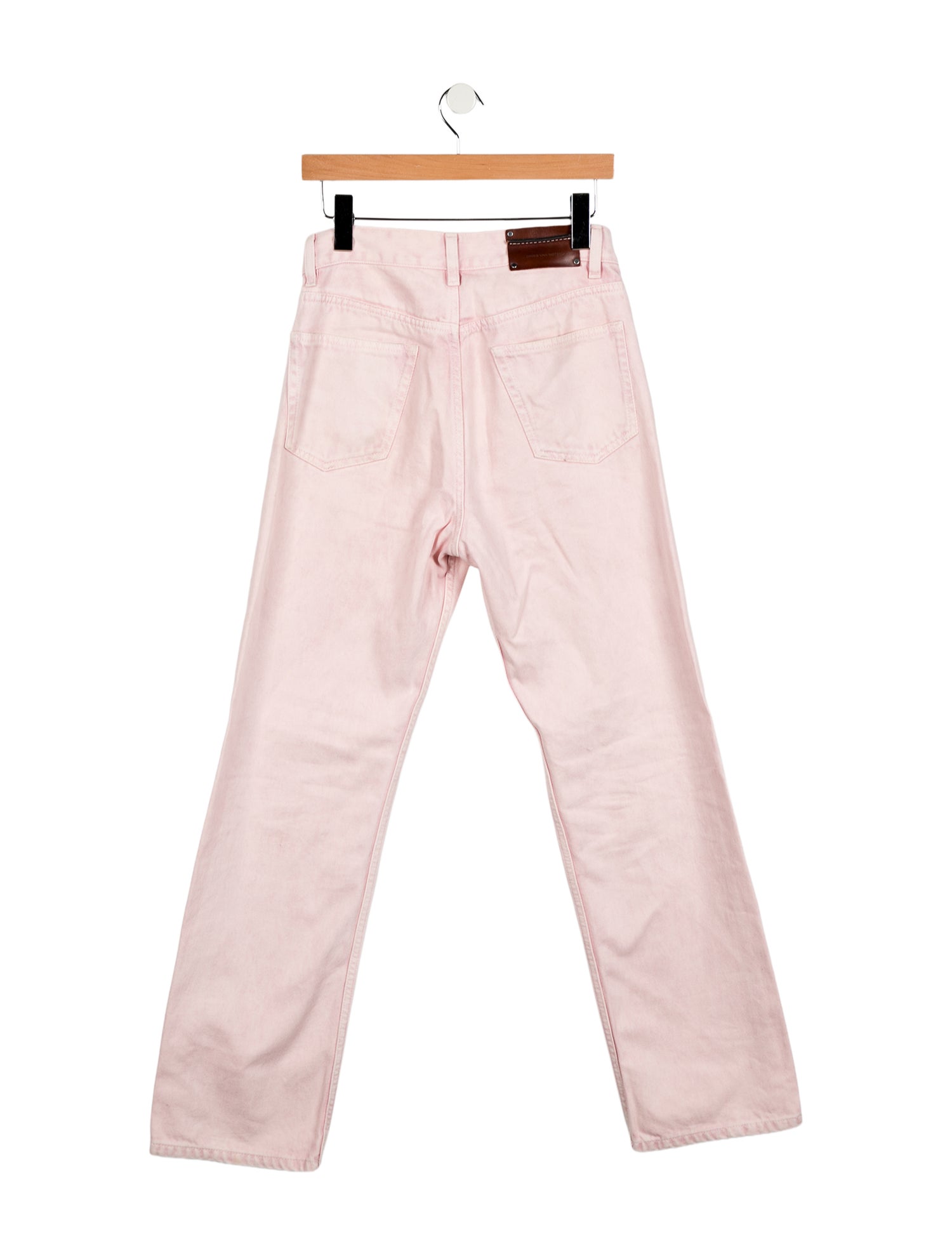 Dries Van Noten High-Rise Straight Leg Jeans