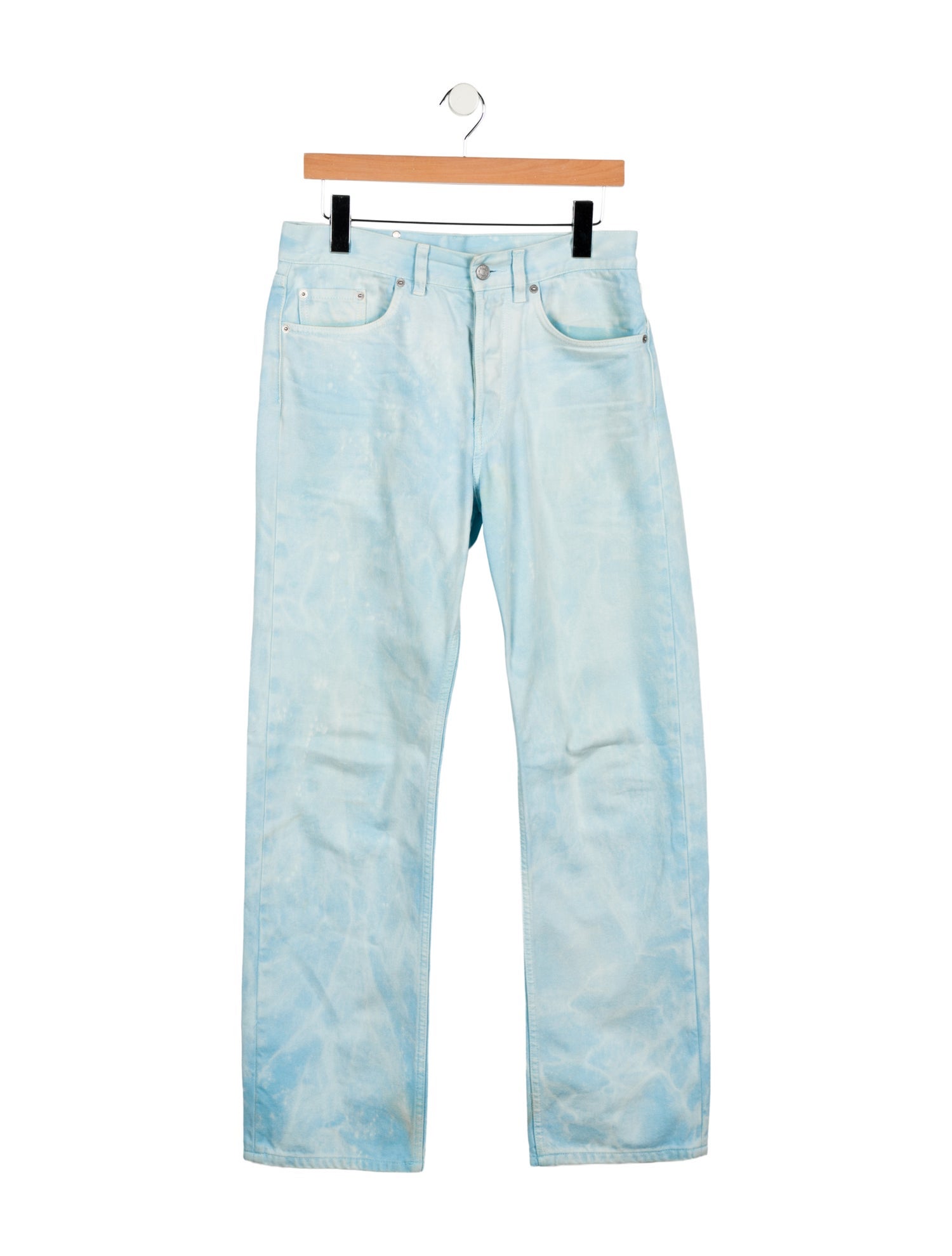 Dries Van Noten High-Rise Straight Leg Jeans