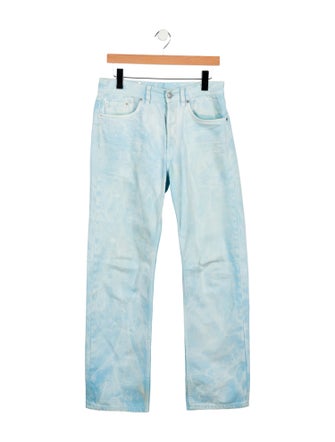 Dries Van Noten High-Rise Straight Leg Jeans