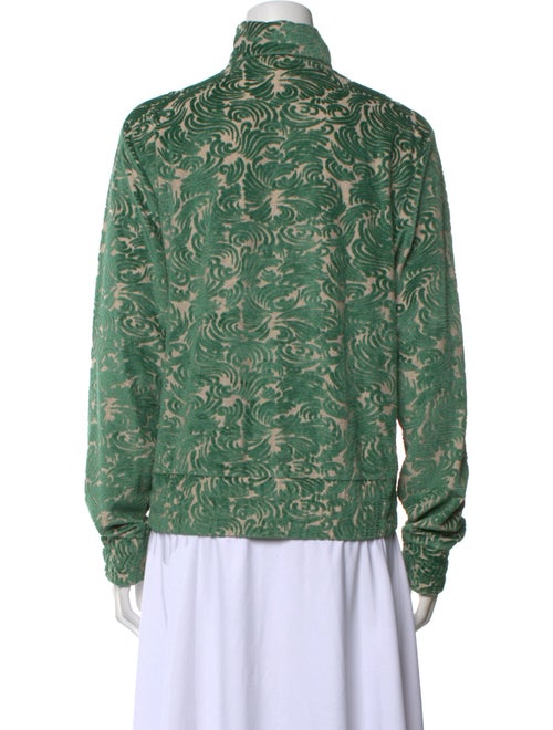 Dries Van Noten Silk Printed Sweatshirt