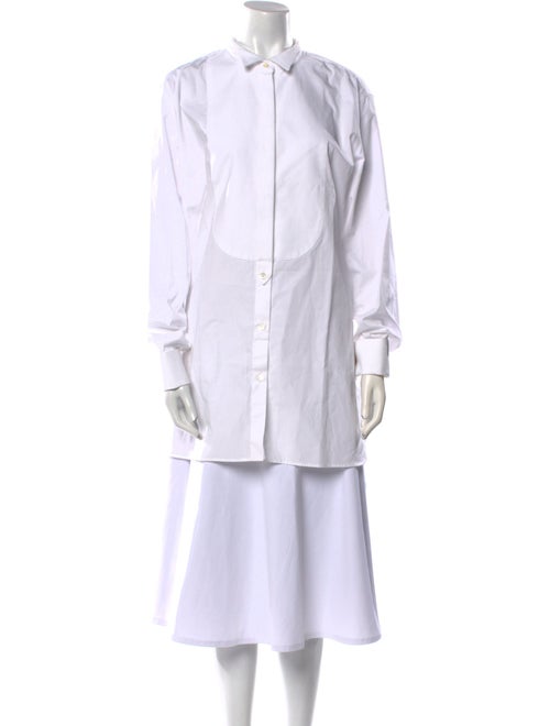 Dries Van Noten Mock Neck Long Sleeve Tunic