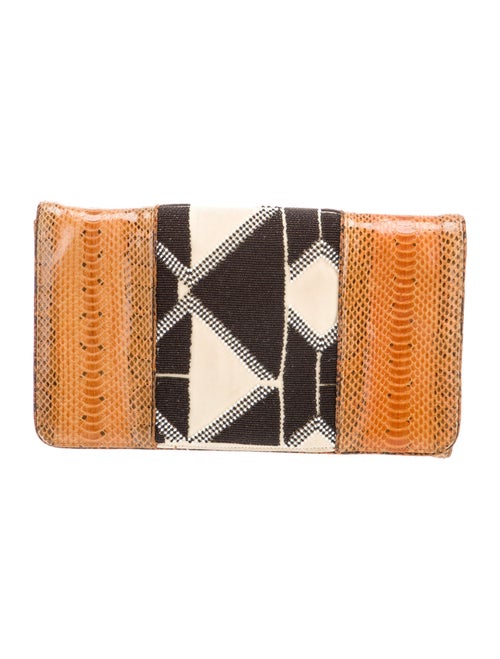 Dries Van Noten Leather Clutch