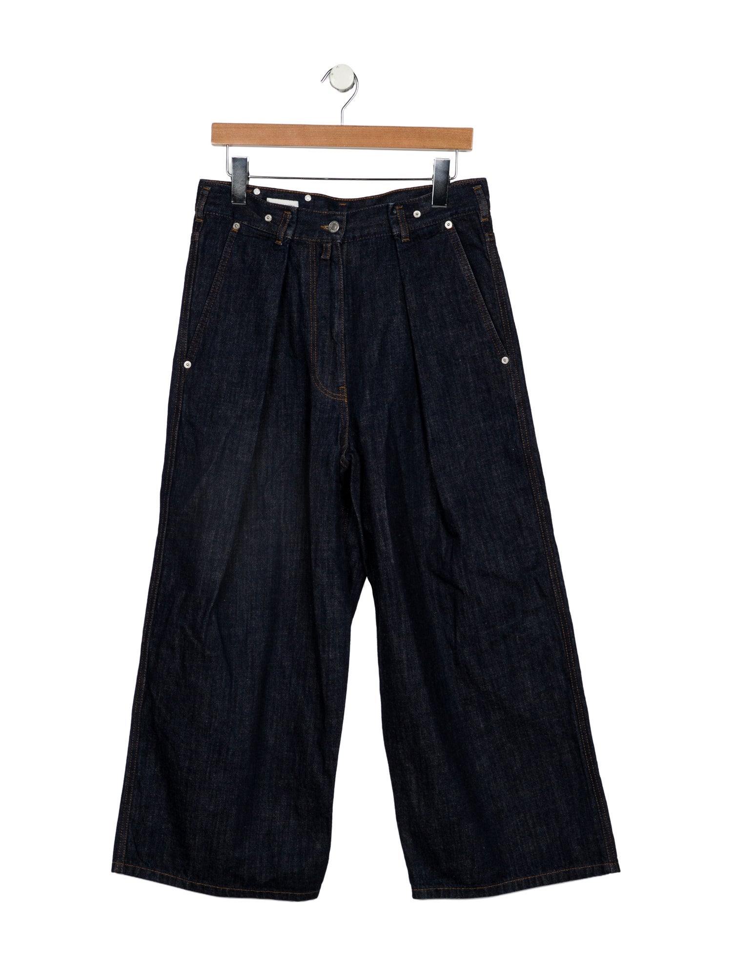 Dries Van Noten High-Rise Wide Leg Jeans