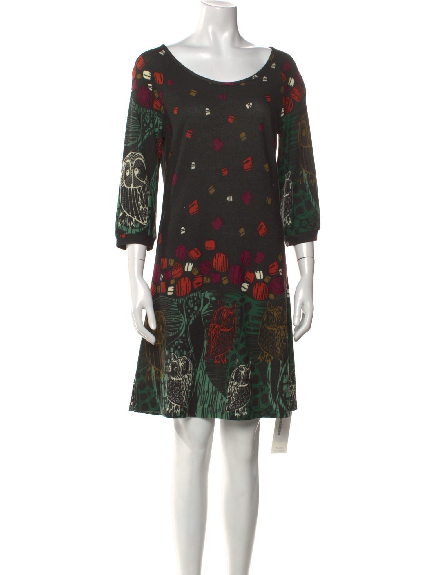 Dries Van Noten Printed Mini Dress
