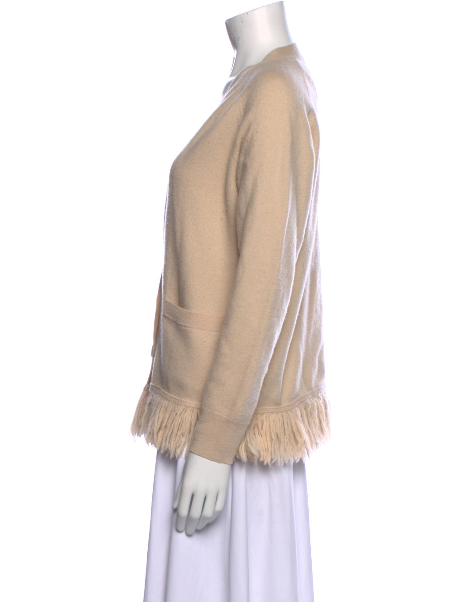 Dries Van Noten Merino Wool V-Neck Sweater