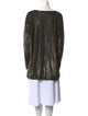 Dries Van Noten Scoop Neck Long Sleeve Tunic