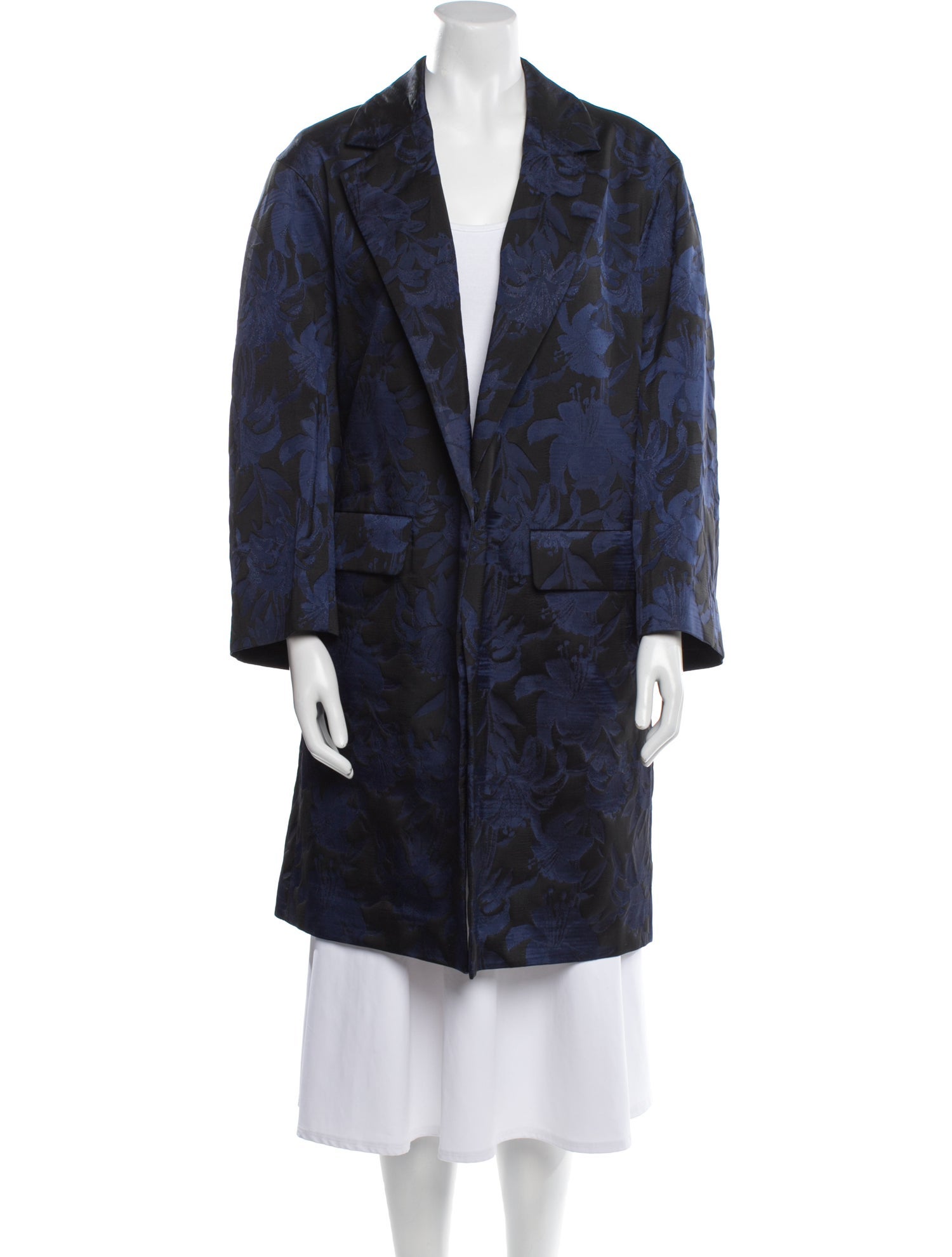 Dries Van Noten Printed Coat