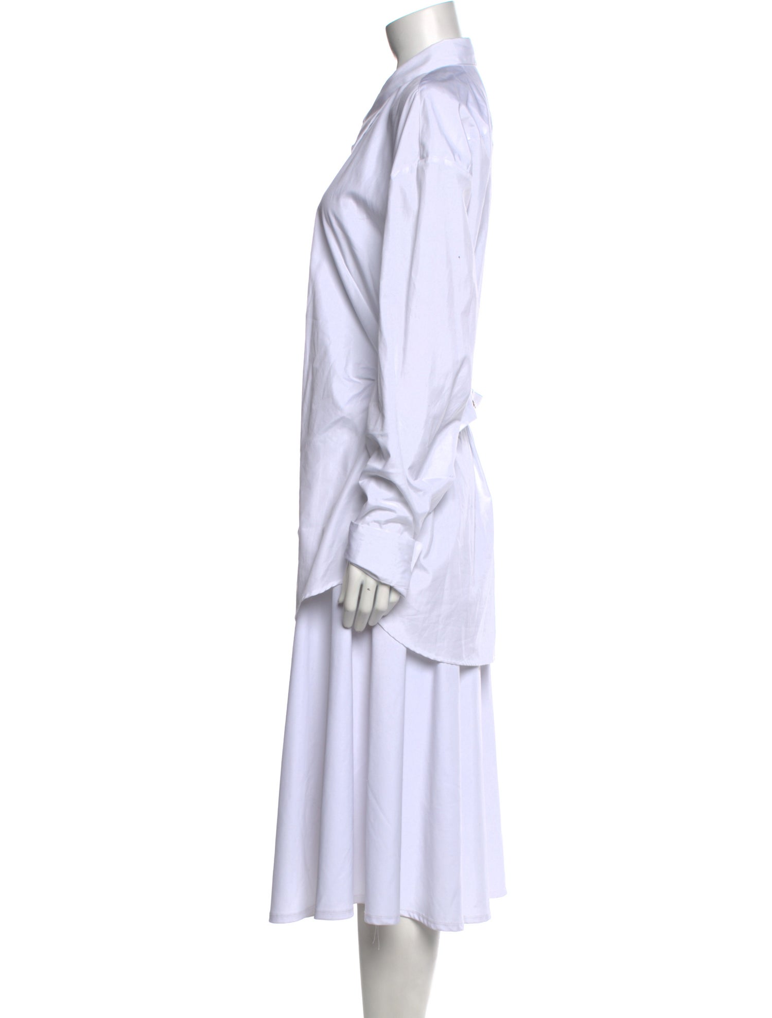 Dries Van Noten Long Sleeve Button-Up Top