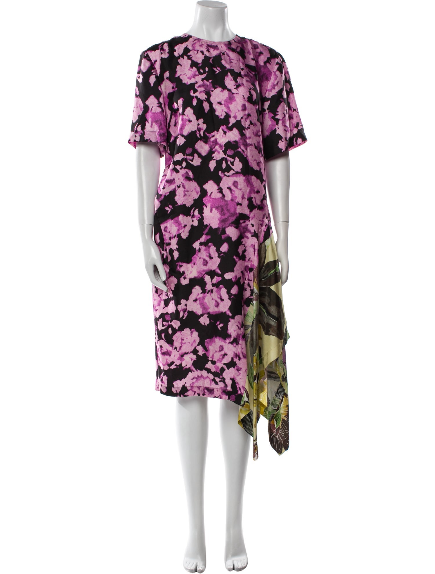 Dries Van Noten Silk Long Dress