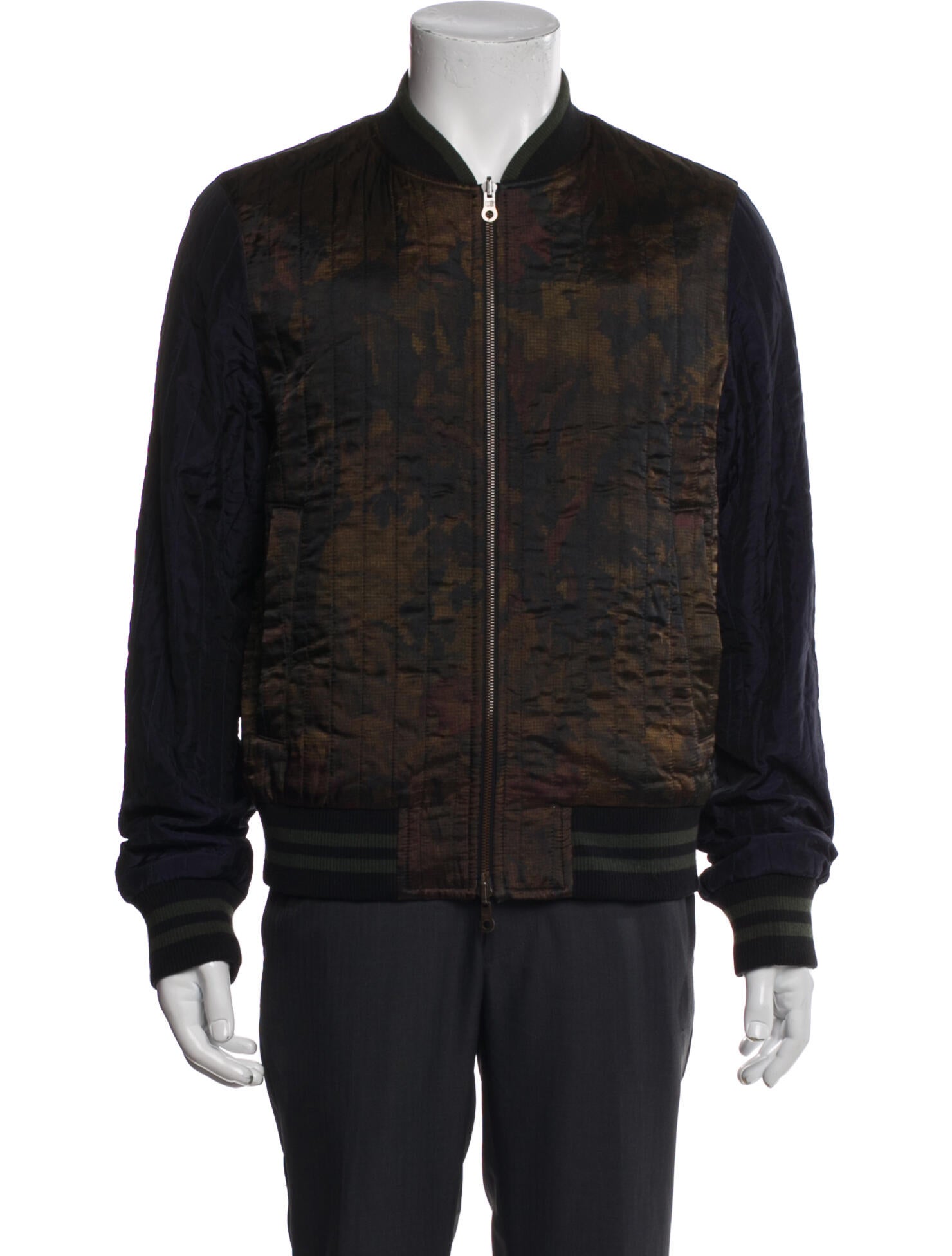 Dries Van Noten Printed Bomber Jacket