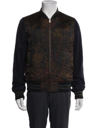 Dries Van Noten Printed Bomber Jacket