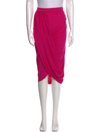 Dries Van Noten Ruffle Embellishment Knee-Length Skirt