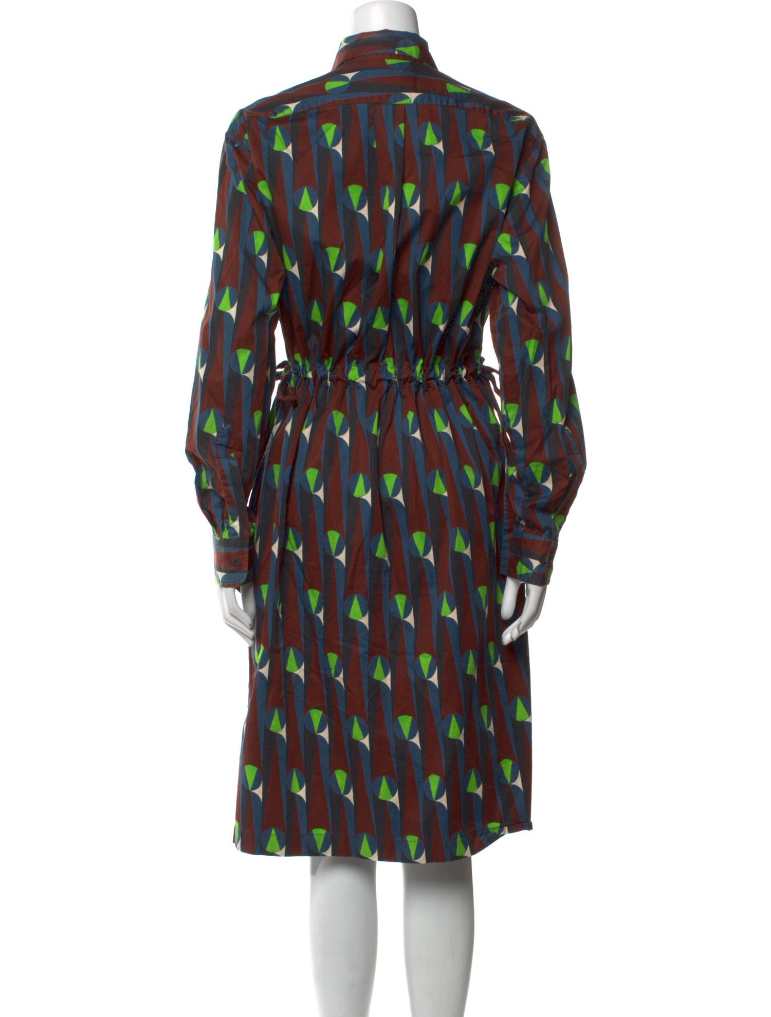 Dries Van Noten Printed Midi Length Dress
