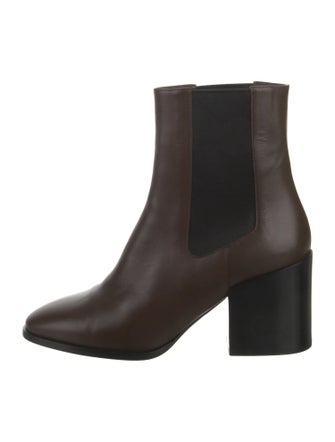 Dries Van Noten Leather Chelsea Boots