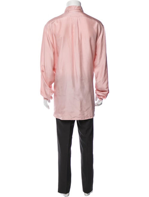 Dries Van Noten Silk Long Sleeve Shirt