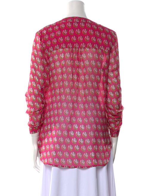 Dries Van Noten Silk Printed Tunic