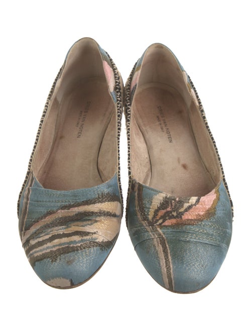 Dries Van Noten Printed Flats