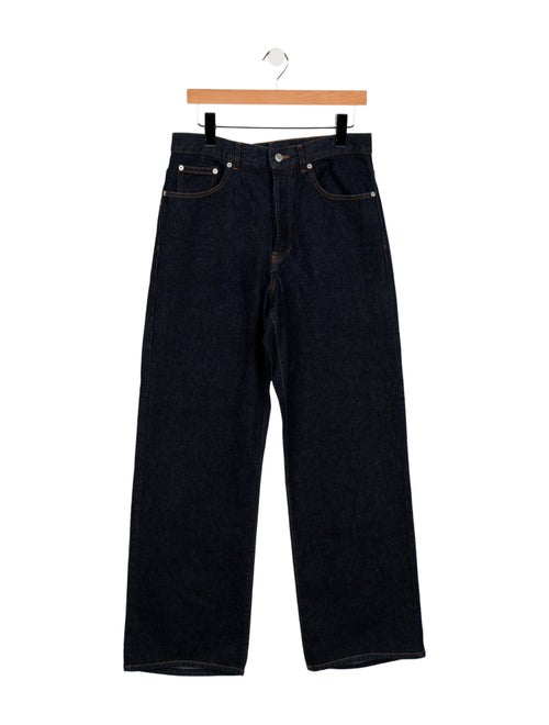 Dries Van Noten High-Rise Wide Leg Jeans