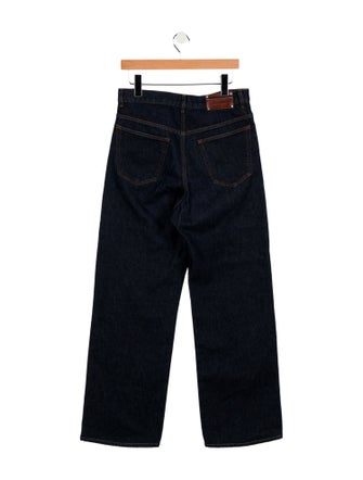 Dries Van Noten High-Rise Wide Leg Jeans
