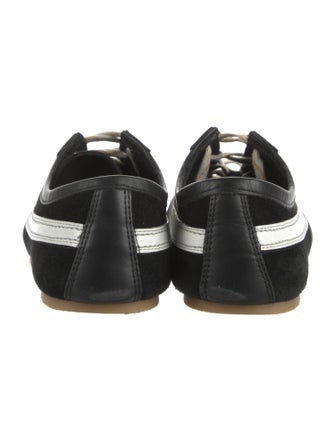 Dries Van Noten Suede Printed Sneakers