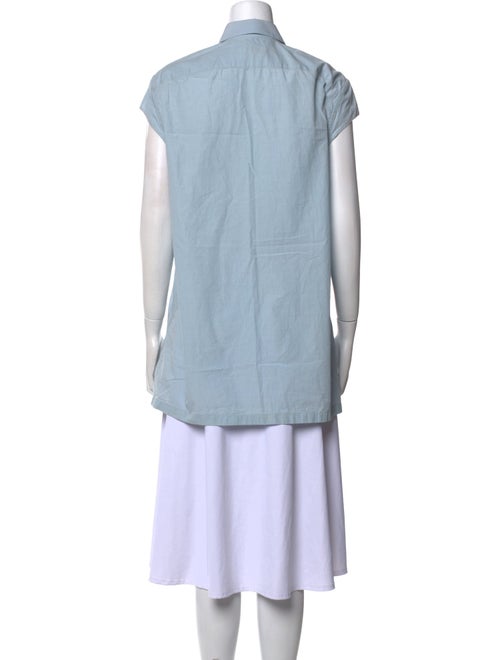 Dries Van Noten Short Sleeve Button-Up Top