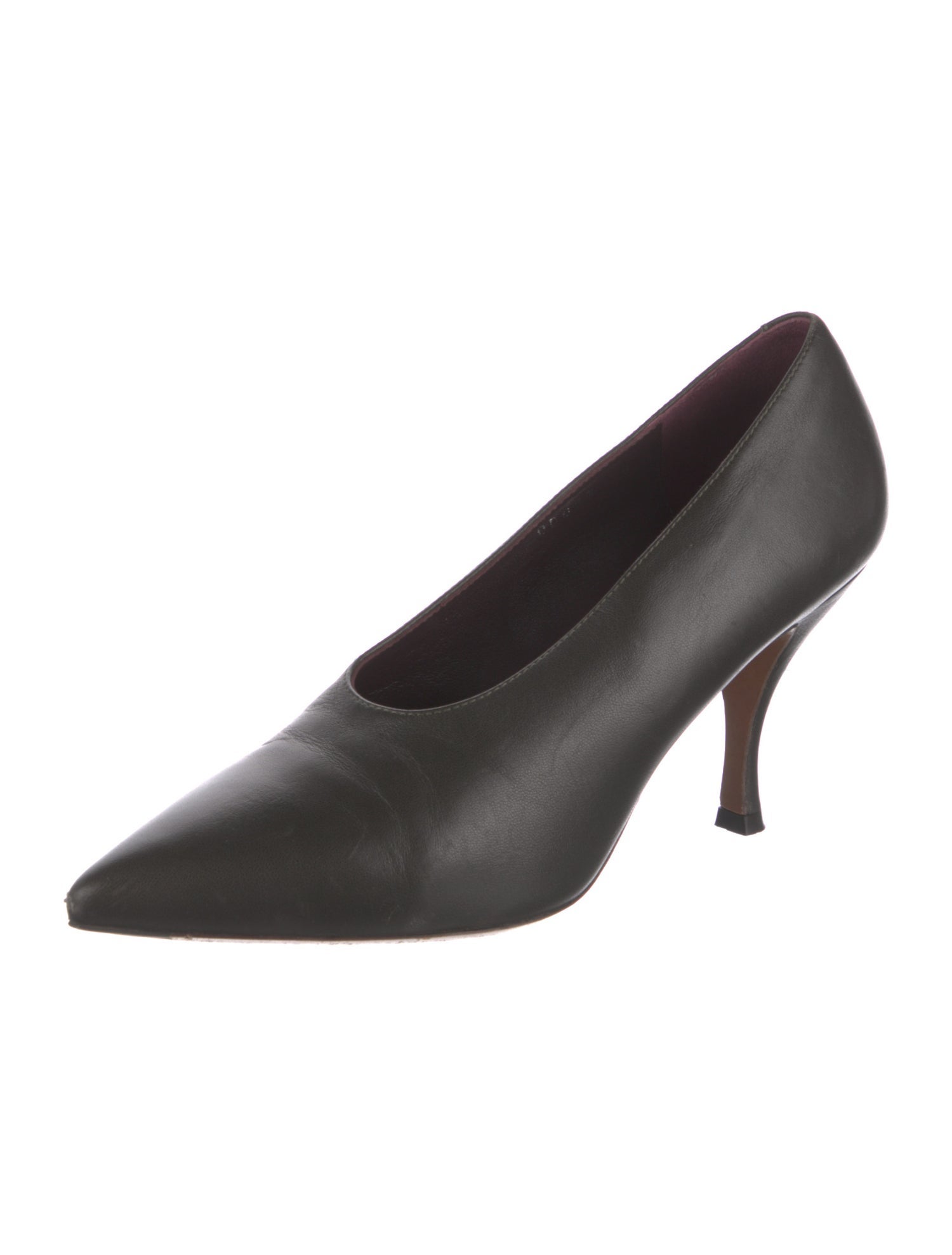 Dries Van Noten Leather Pumps