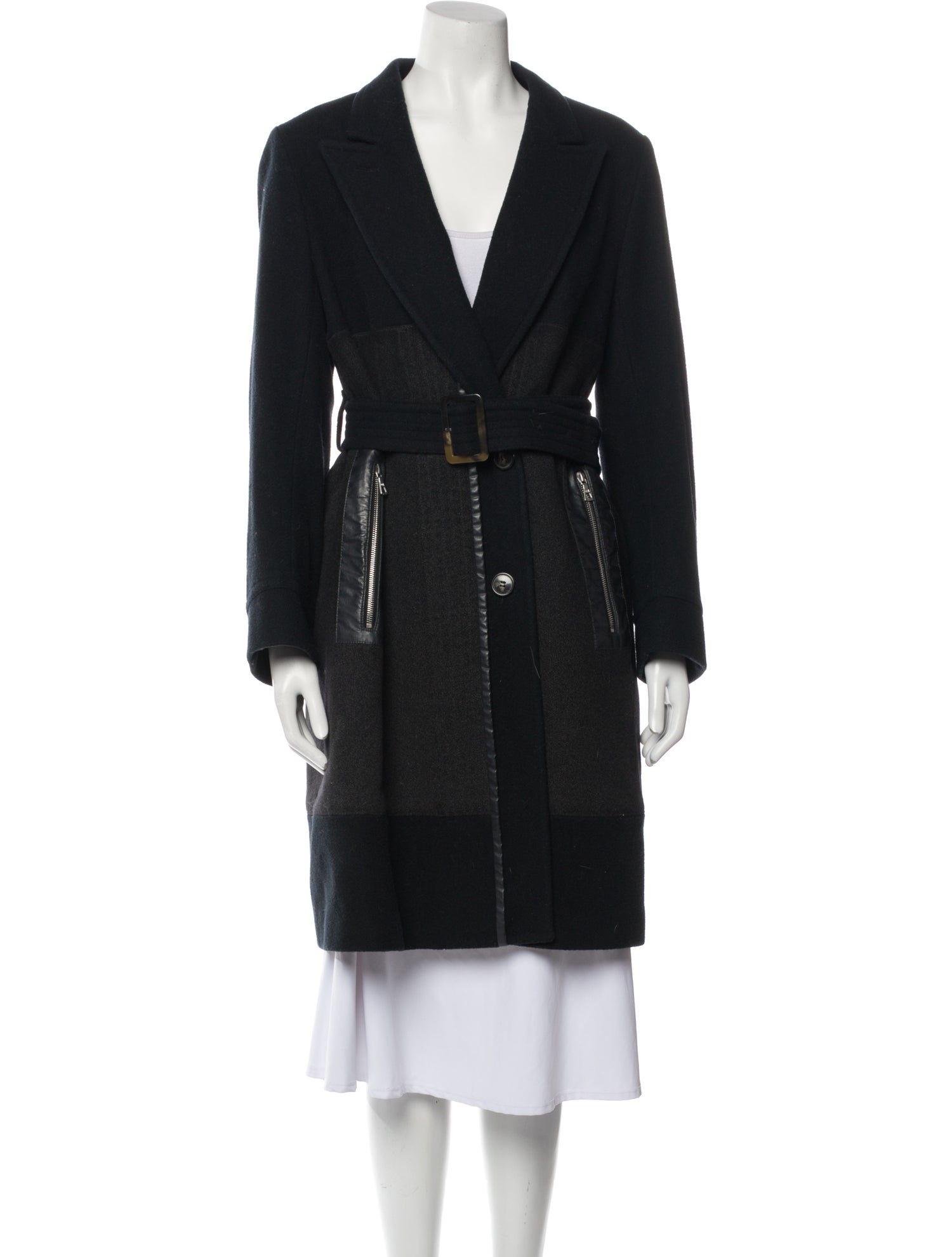 Dries Van Noten Wool Peacoat