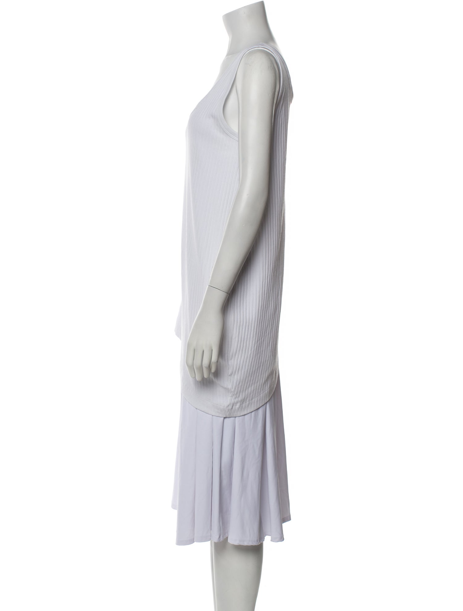 Dries Van Noten Scoop Neck Sleeveless Tunic