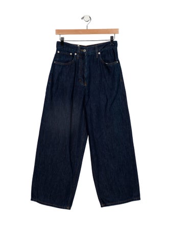 Dries Van Noten High-Rise Wide Leg Jeans