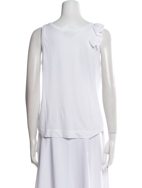 Dries Van Noten Square Neckline Sleeveless Top