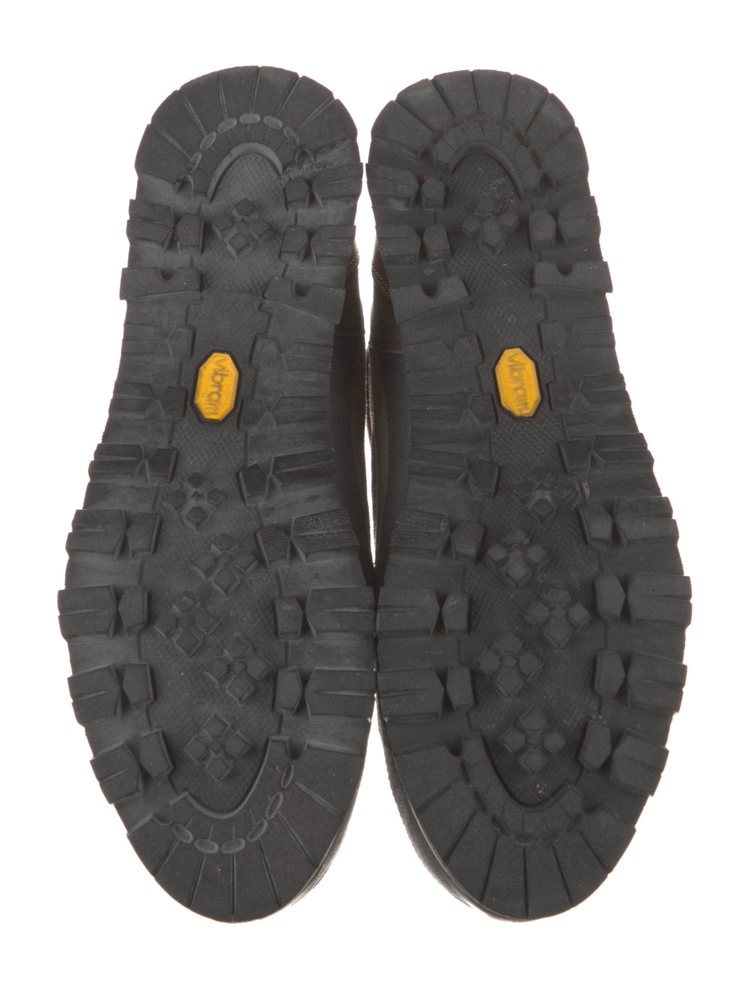 Dries Van Noten Colorblock Pattern Hiking Boots