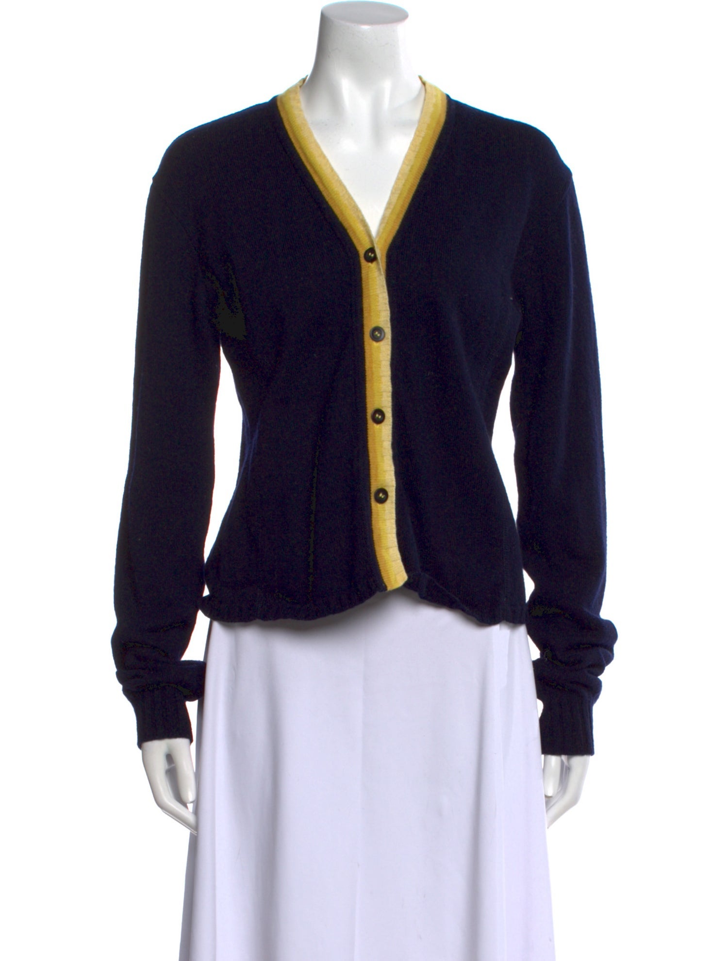 Dries Van Noten Wool V-Neck Sweater