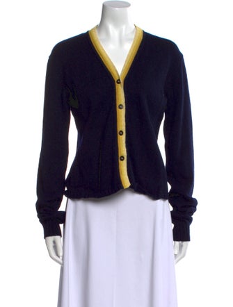 Dries Van Noten Wool V-Neck Sweater