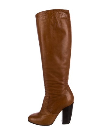 Dries Van Noten Leather Boots