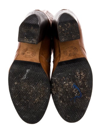 Dries Van Noten Leather Boots