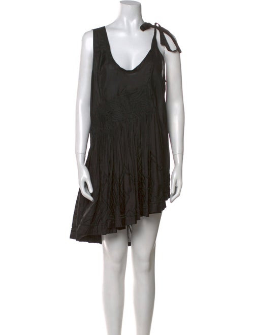 Dries Van Noten Silk Knee-Length Dress