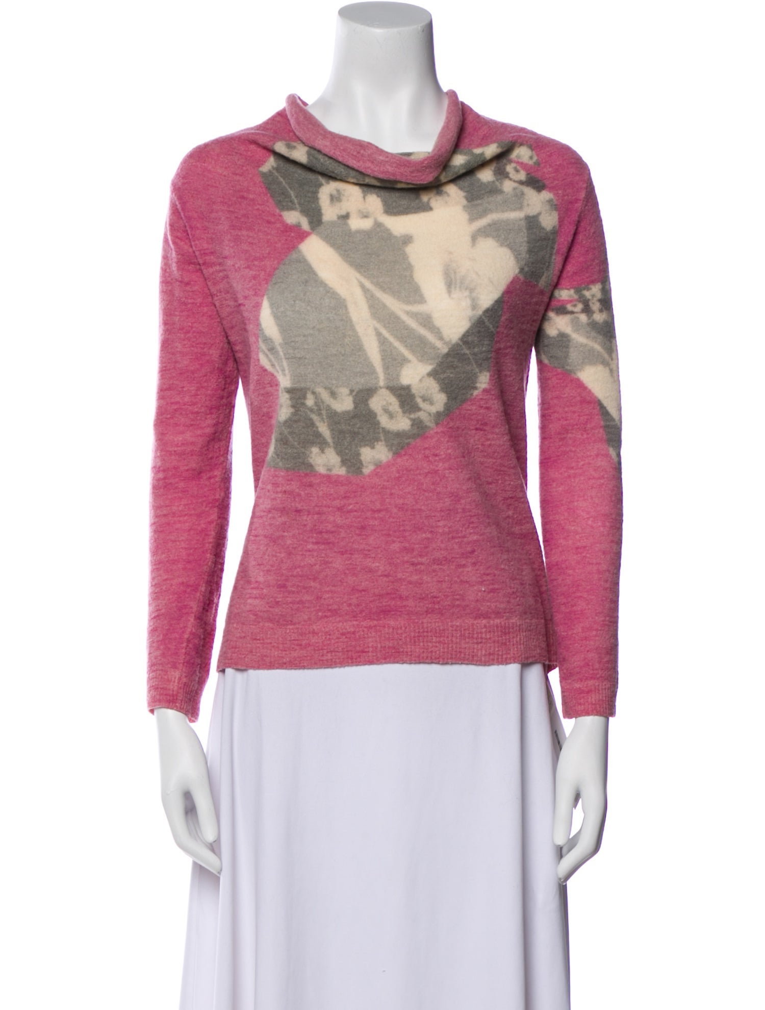 Dries Van Noten Wool Printed Sweater