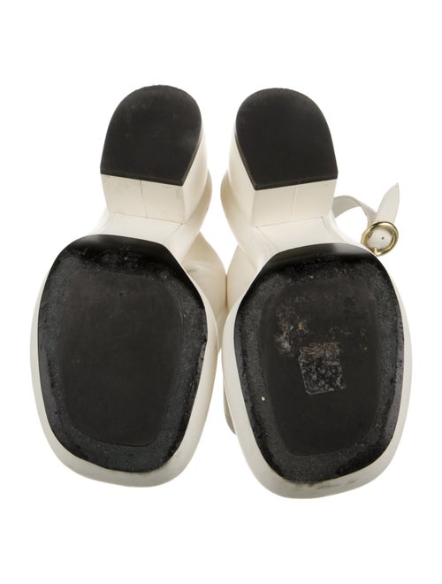 Dries Van Noten Leather Slingback Sandals